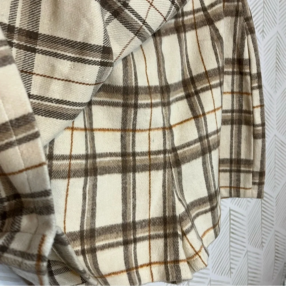 🔆 Plaid Button-Front skort - Size Medium